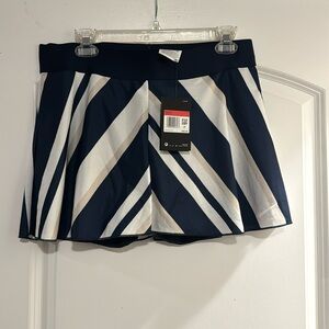 Nike dry large navy white short nwt tennis